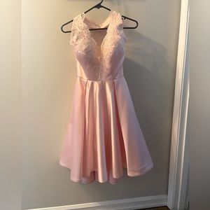 Knee length formal dress